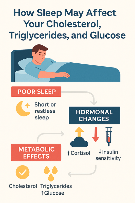 How Sleep May Shape Your Cholesterol, Triglycerides, and Blood Sugar