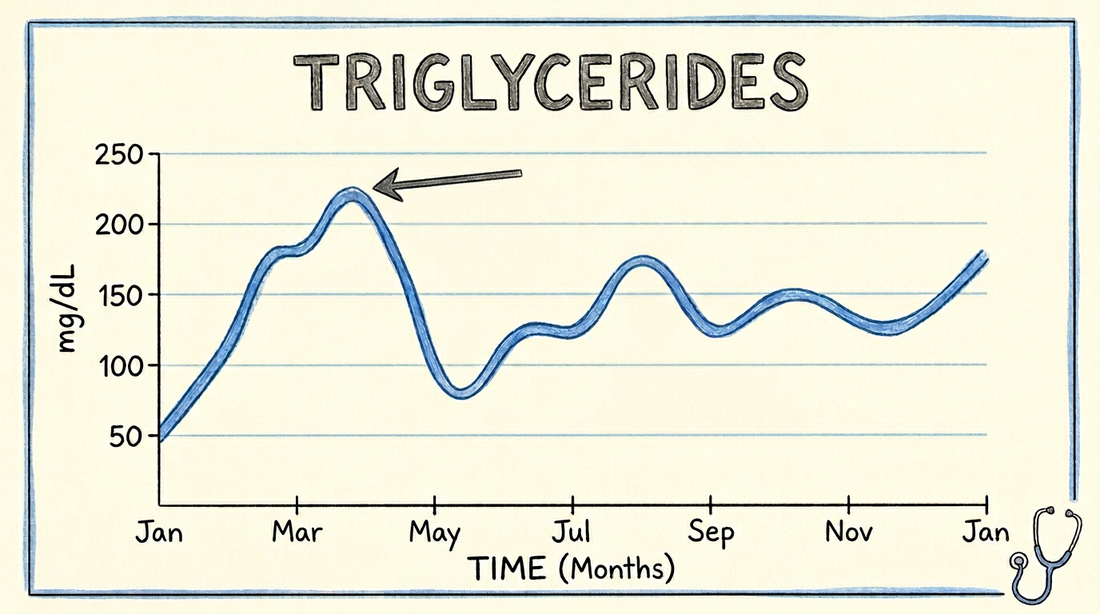 Monitoring the Right Health KPI: Why Trends in Triglycerides and Cholesterol Matter More Than a Single Test
