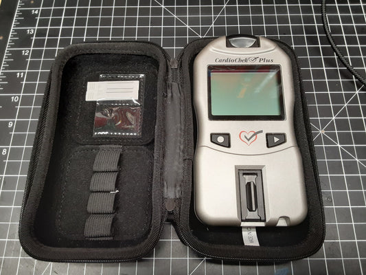 CardioChek Analyzer with 1 year warranty (only used 2 times)