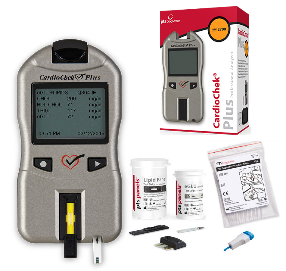 CardioChek Plus Analyzer with Starter Kit including Test Strips ...
