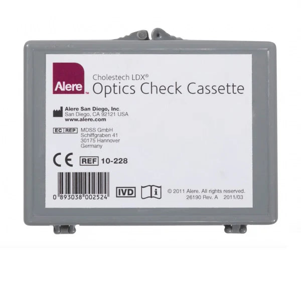 Optics Check Cassette for Cholestech LDX Analyzer