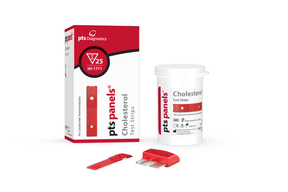 Total Cholesterol Test Strips P/N 1711