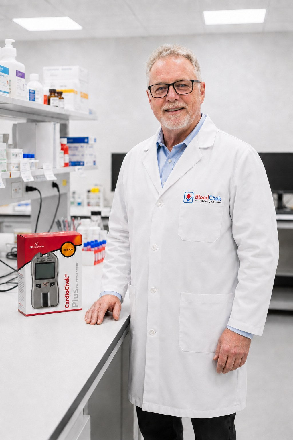 Rick Schott, certified nutritionist and owner of BloodChek Medical